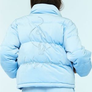Baby Phat Forever 21 Velour Puffer Jacket